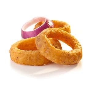 Spicy Red Onion Rings