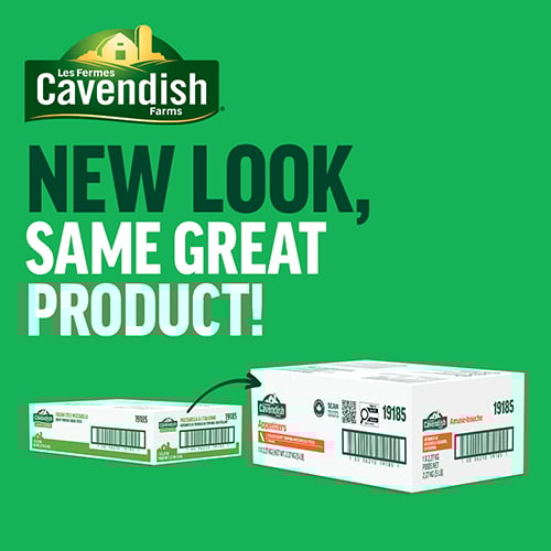 BÂTONNETS DE MOZZARELLA ITALIENNE, EN TEMPURA - box