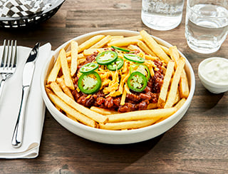Loaded Chili Cheese Fries