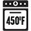 1. 오븐을 450°F (232°C)로 예열합니다.