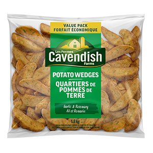 Garlic & Rosemary Potato Wedges