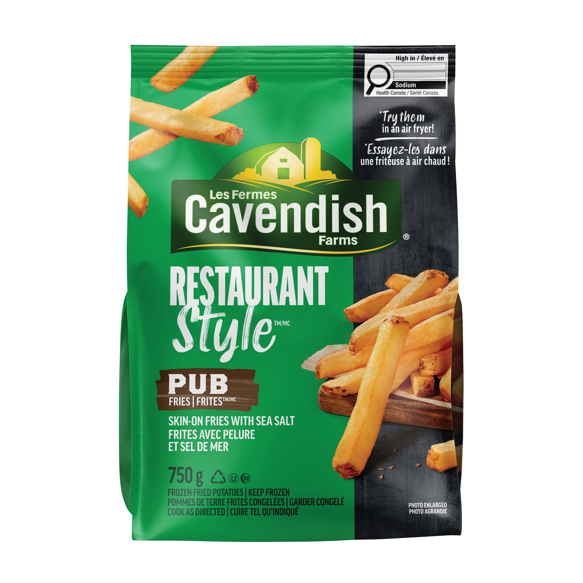 Frites de Style Pub