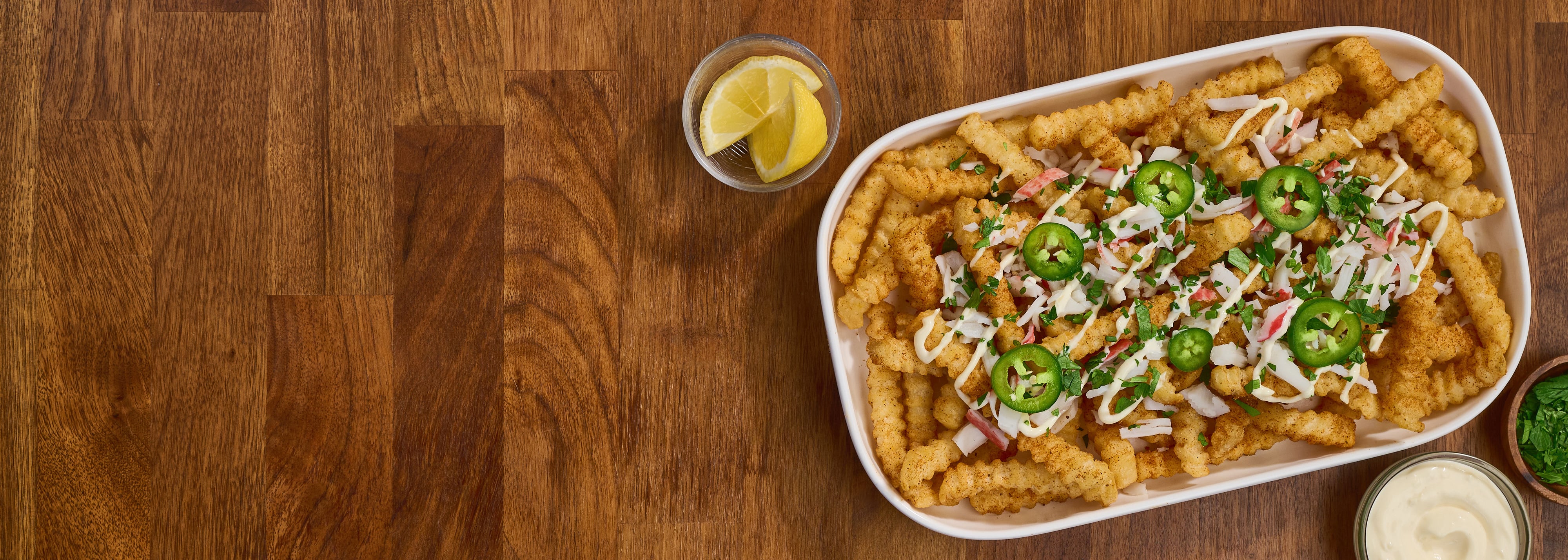 Quick and Easy Cajun Crab Fries Recipe | Cavendish Farms