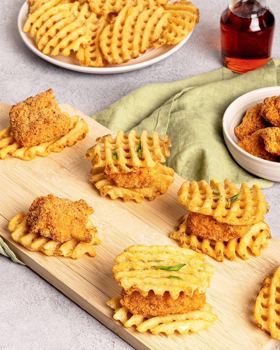 Easy Chicken and Waffle Fry Bites Recipe | Cavendish Farms