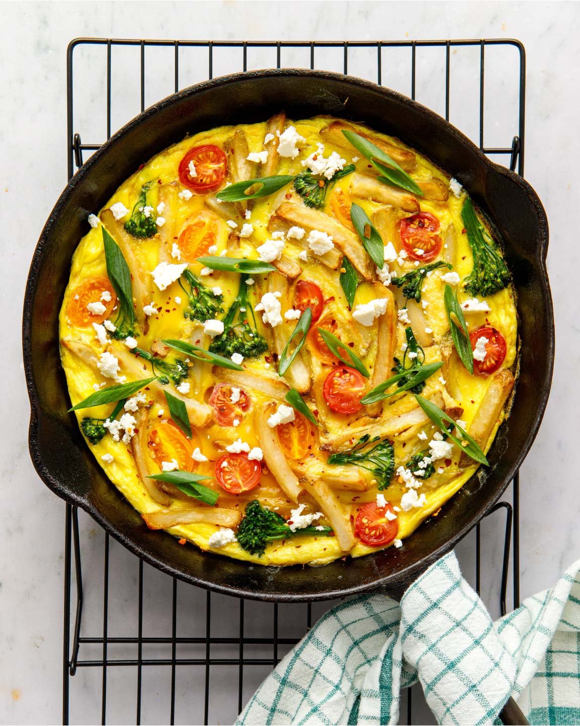 Easy French Fry Frittata Recipe | Cavendish Farms