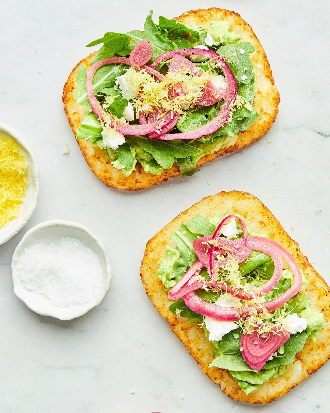 Hash Brown Avocado Toast | Cavendish Farms