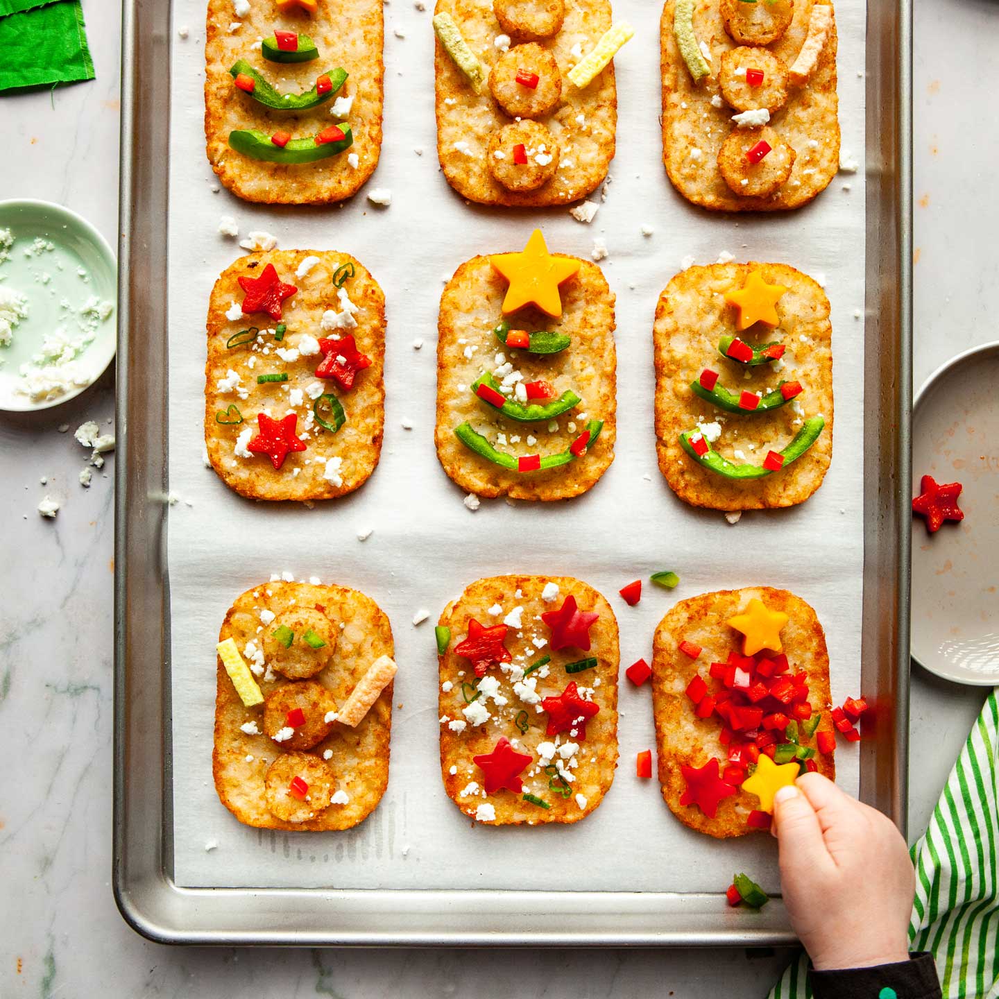 Holiday Hash Brown Toast | Cavendish Farms