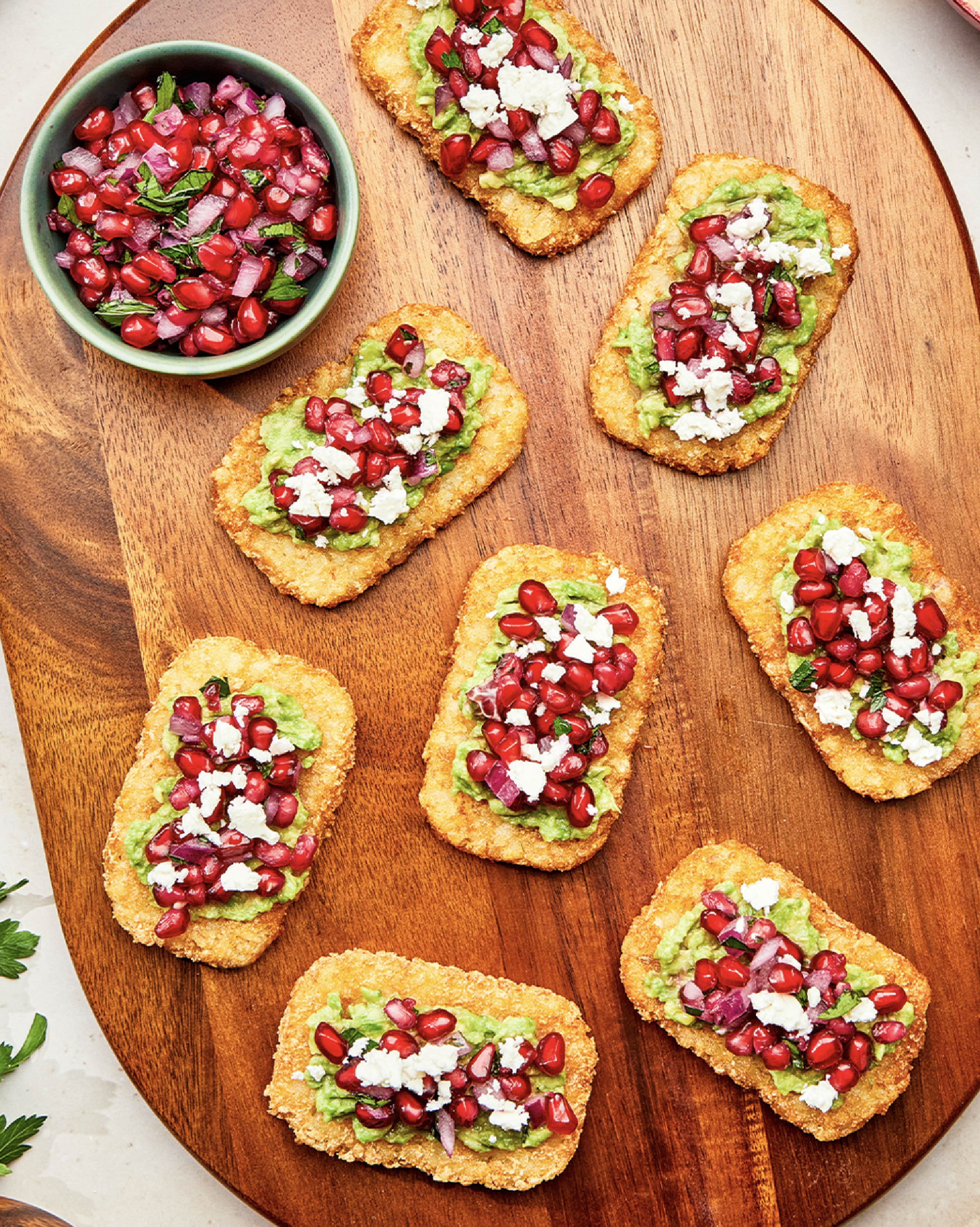 Mini Hash Brown Avocado Toast Recipe | Cavendish Farms