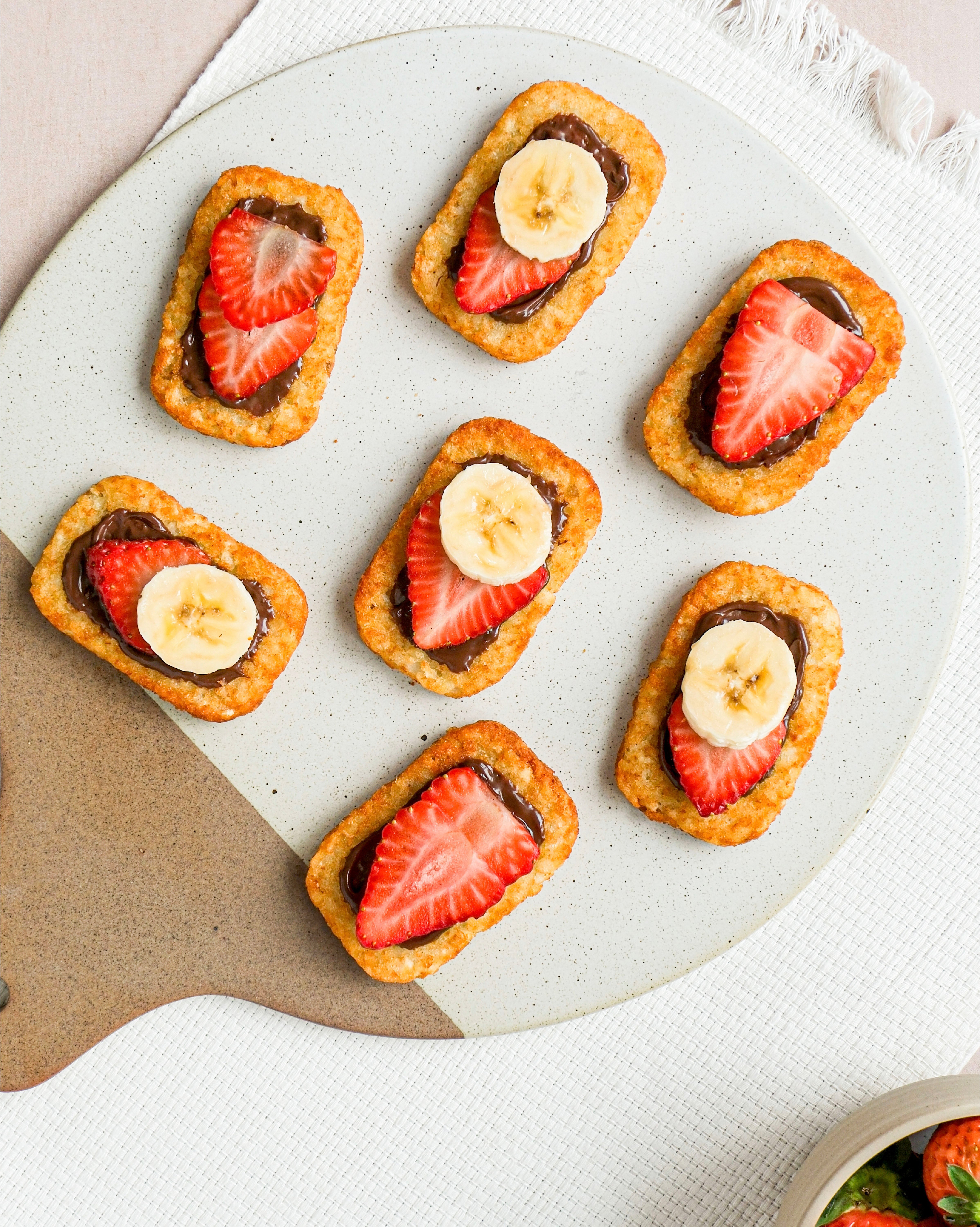 Mini Hash Browns with Hazelnut Recipe | Cavendish Farms