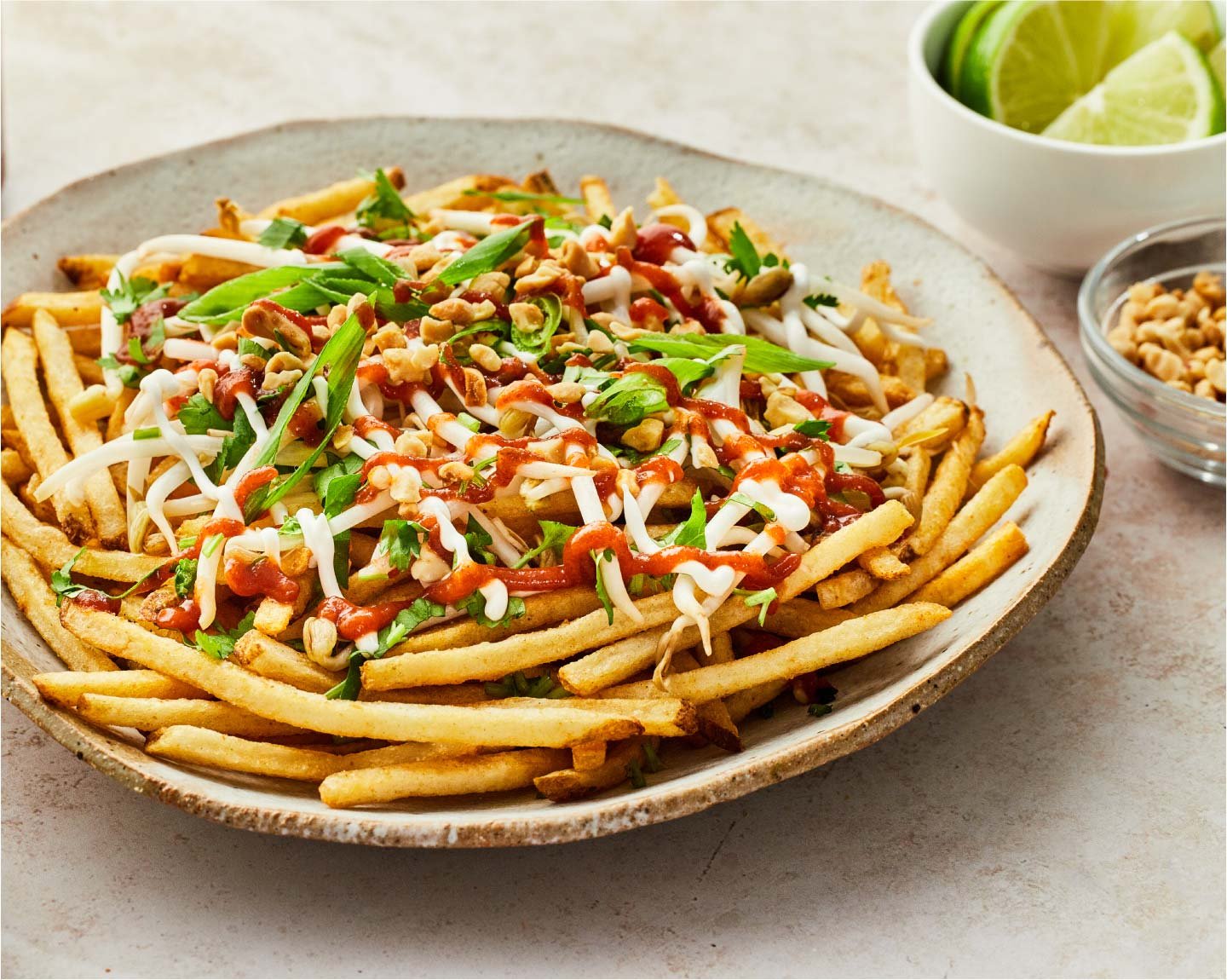 Sriracha Pad Thai with Fries | Cavendish Farms