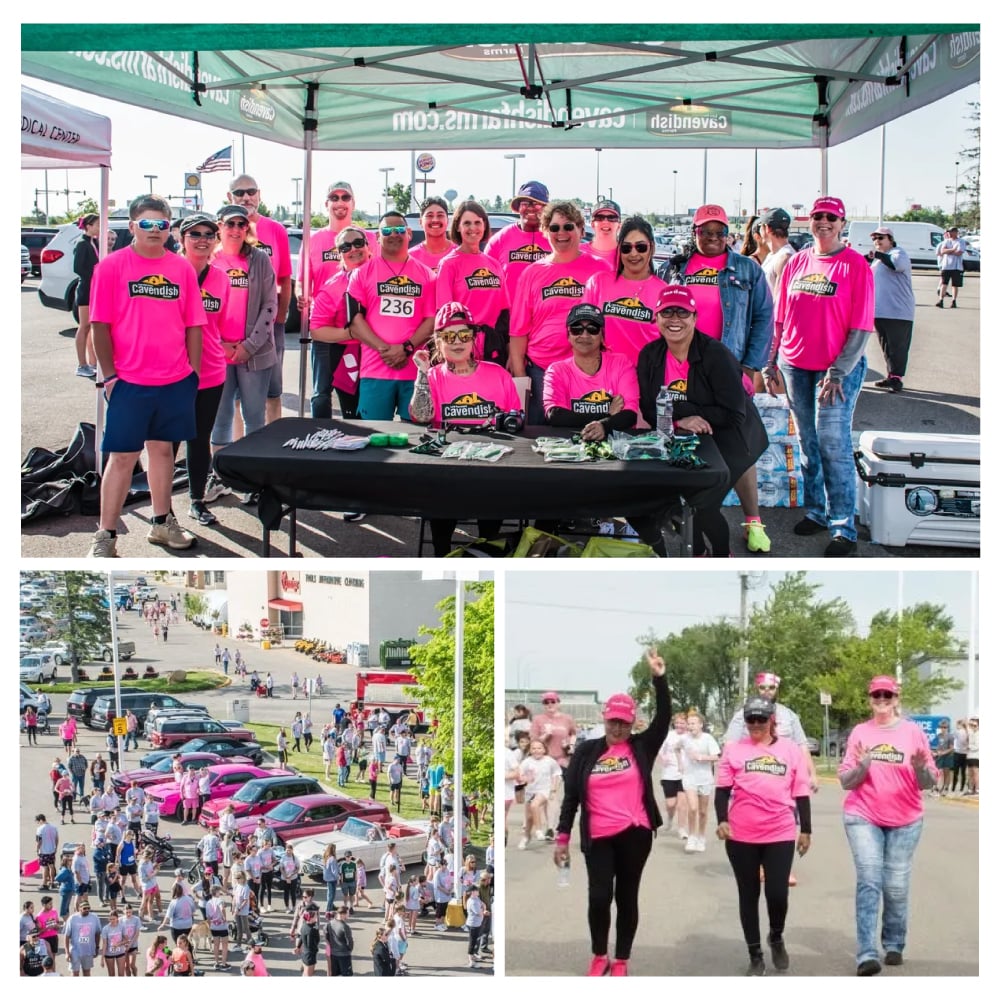 Les Fermes Cavendish se font les champions du bien-être communautaire à l’occasion de la course Running of the Pink
